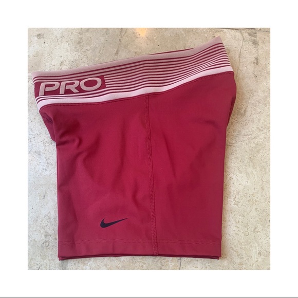 Nike Shorts | Nwt Nike Pro Spandex Velvet Waistband Shorts S | Poshmark